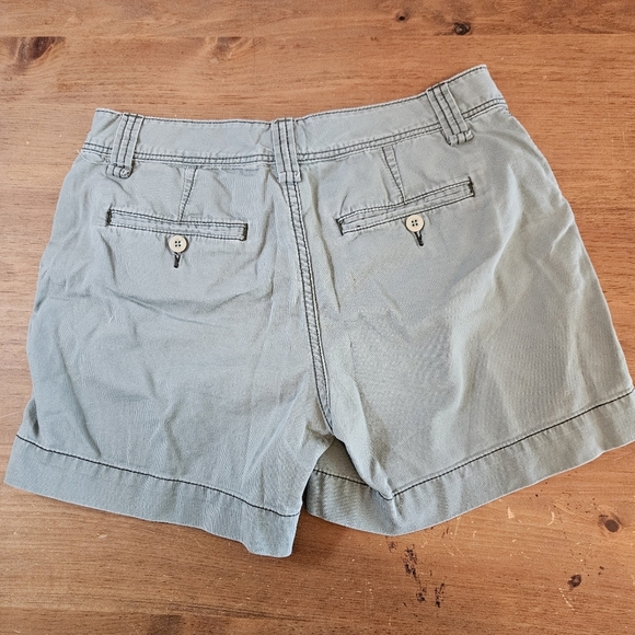 Polo Jeans Company Ralph Lauren Vintage Womens Utility Shorts Olive Green Size 6 - Picture 8 of 8